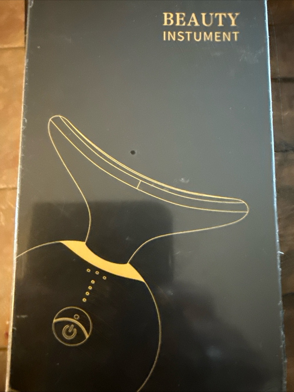 Beauty Instument Black & Gold Beauty Device